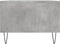 vidaXL - Salontafel - 90x50x36,5 - cm - bewerkt - hout - betongrijs