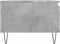 vidaXL - Salontafel - 90x50x36,5 - cm - bewerkt - hout - betongrijs