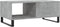 vidaXL - Salontafel - 90x50x36,5 - cm - bewerkt - hout - betongrijs