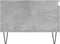 vidaXL - Salontafel - 90x50x36,5 - cm - bewerkt - hout - betongrijs