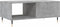 vidaXL - Salontafel - 90x50x36,5 - cm - bewerkt - hout - betongrijs