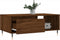 vidaXL - Salontafel - 90x50x36,5 - cm - bewerkt - hout - bruin - eikenkleur