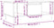 vidaXL - Salontafel - 90x50x36,5 - cm - bewerkt - hout - bruin - eikenkleur