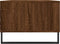 vidaXL - Salontafel - 90x50x36,5 - cm - bewerkt - hout - bruin - eikenkleur