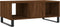 vidaXL - Salontafel - 90x50x36,5 - cm - bewerkt - hout - bruin - eikenkleur