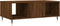 vidaXL - Salontafel - 90x50x36,5 - cm - bewerkt - hout - bruin - eikenkleur