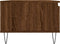 vidaXL - Salontafel - 90x50x36,5 - cm - bewerkt - hout - bruin - eikenkleur