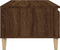 vidaXL - Salontafel - 90x50x36,5 - cm - bewerkt - hout - bruin - eikenkleur
