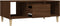 vidaXL - Salontafel - 90x50x36,5 - cm - bewerkt - hout - bruin - eikenkleur