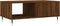 vidaXL - Salontafel - 90x50x36,5 - cm - bewerkt - hout - bruin - eikenkleur