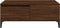 vidaXL - Salontafel - 90x50x36,5 - cm - bewerkt - hout - bruin - eikenkleur