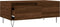 vidaXL - Salontafel - 90x50x36,5 - cm - bewerkt - hout - bruin - eikenkleur