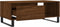 vidaXL - Salontafel - 90x50x36,5 - cm - bewerkt - hout - bruin - eikenkleur