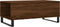 vidaXL - Salontafel - 90x50x36,5 - cm - bewerkt - hout - bruin - eikenkleur