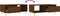 vidaXL - Salontafel - 90x50x36,5 - cm - bewerkt - hout - bruin - eikenkleur