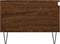 vidaXL - Salontafel - 90x50x36,5 - cm - bewerkt - hout - bruin - eikenkleur