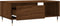 vidaXL - Salontafel - 90x50x36,5 - cm - bewerkt - hout - bruin - eikenkleur