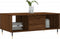 vidaXL - Salontafel - 90x50x36,5 - cm - bewerkt - hout - bruin - eikenkleur