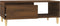 vidaXL - Salontafel - 90x50x36,5 - cm - bewerkt - hout - bruin - eikenkleur