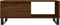 vidaXL - Salontafel - 90x50x36,5 - cm - bewerkt - hout - bruin - eikenkleur