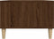 vidaXL - Salontafel - 90x50x36,5 - cm - bewerkt - hout - bruin - eikenkleur