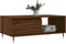 vidaXL - Salontafel - 90x50x36,5 - cm - bewerkt - hout - bruin - eikenkleur
