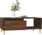 vidaXL - Salontafel - 90x50x36,5 - cm - bewerkt - hout - bruin - eikenkleur