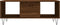 vidaXL - Salontafel - 90x50x36,5 - cm - bewerkt - hout - bruin - eikenkleur