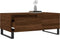 vidaXL - Salontafel - 90x50x36,5 - cm - bewerkt - hout - bruin - eikenkleur