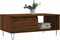 vidaXL - Salontafel - 90x50x36,5 - cm - bewerkt - hout - bruin - eikenkleur