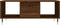 vidaXL - Salontafel - 90x50x36,5 - cm - bewerkt - hout - bruin - eikenkleur