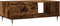 vidaXL - Salontafel - 90x50x36,5 - cm - bewerkt - hout - gerookt - eikenkleurig