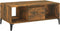 vidaXL - Salontafel - 90x50x36,5 - cm - bewerkt - hout - gerookt - eikenkleurig