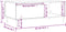 vidaXL - Salontafel - 90x50x36,5 - cm - bewerkt - hout - gerookt - eikenkleurig