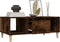 vidaXL - Salontafel - 90x50x36,5 - cm - bewerkt - hout - gerookt - eikenkleurig