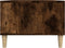 vidaXL - Salontafel - 90x50x36,5 - cm - bewerkt - hout - gerookt - eikenkleurig