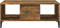vidaXL - Salontafel - 90x50x36,5 - cm - bewerkt - hout - gerookt - eikenkleurig