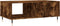 vidaXL - Salontafel - 90x50x36,5 - cm - bewerkt - hout - gerookt - eikenkleurig