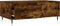 vidaXL - Salontafel - 90x50x36,5 - cm - bewerkt - hout - gerookt - eikenkleurig