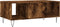vidaXL - Salontafel - 90x50x36,5 - cm - bewerkt - hout - gerookt - eikenkleurig