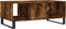 vidaXL - Salontafel - 90x50x36,5 - cm - bewerkt - hout - gerookt - eikenkleurig
