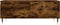 vidaXL - Salontafel - 90x50x36,5 - cm - bewerkt - hout - gerookt - eikenkleurig