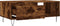 vidaXL - Salontafel - 90x50x36,5 - cm - bewerkt - hout - gerookt - eikenkleurig