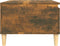 vidaXL - Salontafel - 90x50x36,5 - cm - bewerkt - hout - gerookt - eikenkleurig