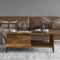 vidaXL - Salontafel - 90x50x36,5 - cm - bewerkt - hout - gerookt - eikenkleurig