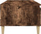 vidaXL - Salontafel - 90x50x36,5 - cm - bewerkt - hout - gerookt - eikenkleurig