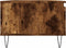 vidaXL - Salontafel - 90x50x36,5 - cm - bewerkt - hout - gerookt - eikenkleurig