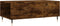 vidaXL - Salontafel - 90x50x36,5 - cm - bewerkt - hout - gerookt - eikenkleurig