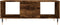 vidaXL - Salontafel - 90x50x36,5 - cm - bewerkt - hout - gerookt - eikenkleurig