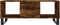 vidaXL - Salontafel - 90x50x36,5 - cm - bewerkt - hout - gerookt - eikenkleurig